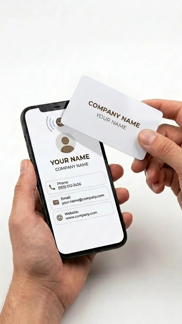 TAP8 smart business card product